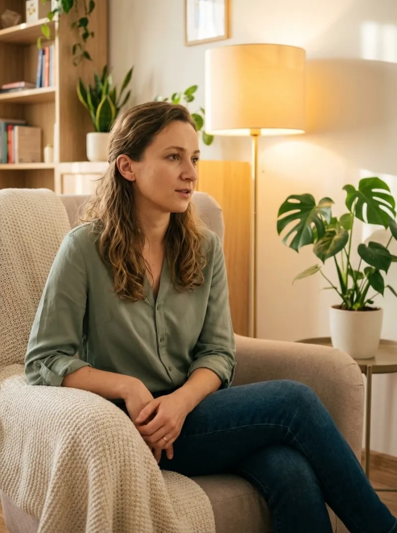 Natalia Kowalczyk w gabinecie